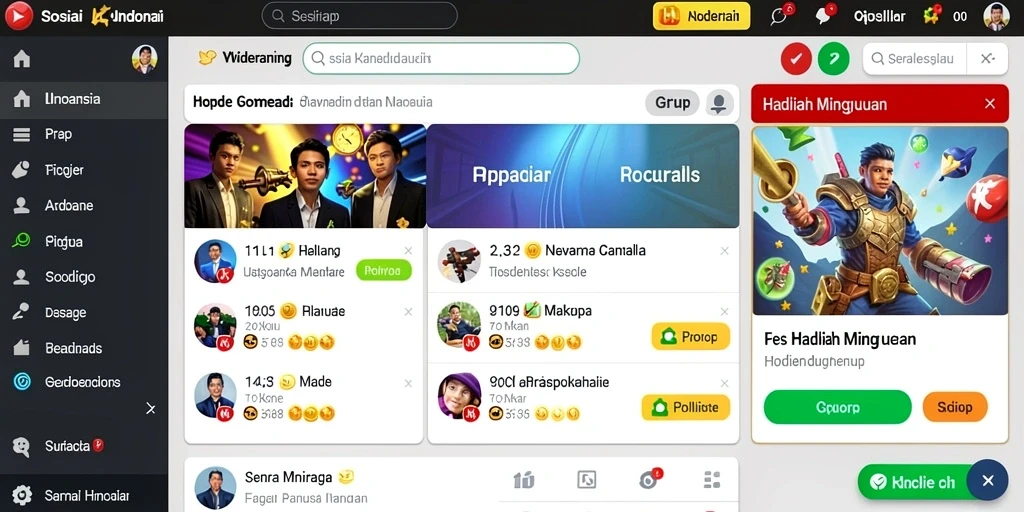 Screenshot menunjukkan karakter utama dalam aksi.