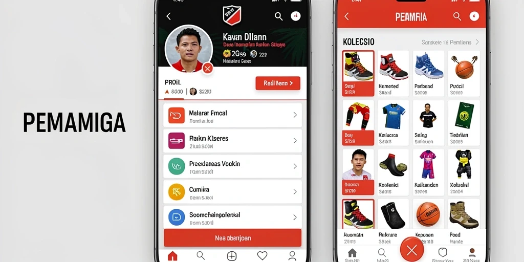 Tampilan antarmuka yang menarik dan modern.