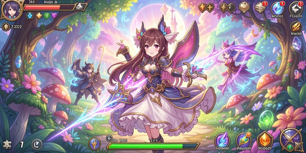 Tampilan permainan slot yang menakjubkan.