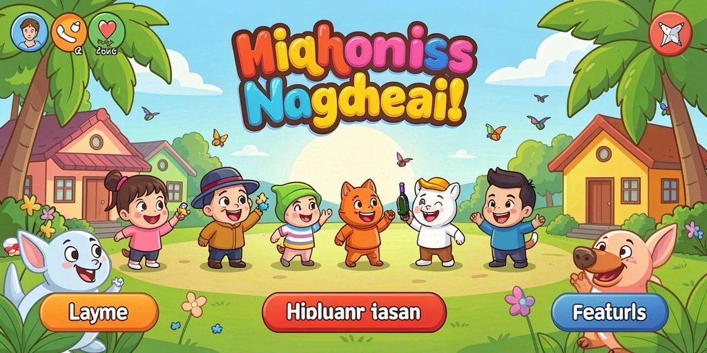 Tampilan grafis yang menawan dan interaktif.