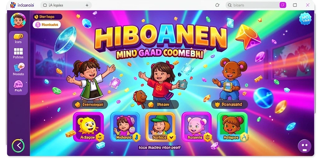 Screenshot menampilkan tampilan awal aplikasi ATOM138 yang menarik.