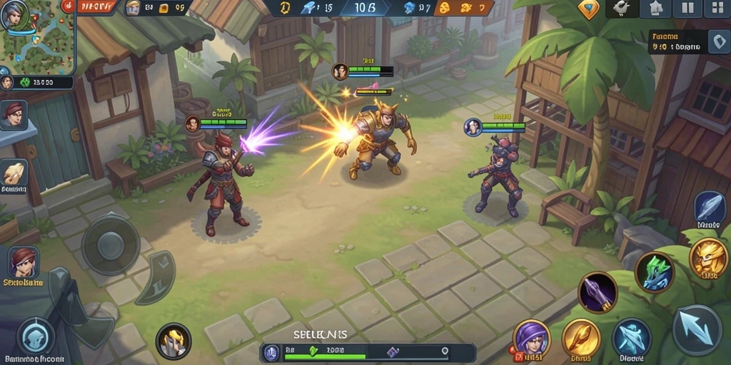 Tampilan gameplay yang menarik dan responsif.