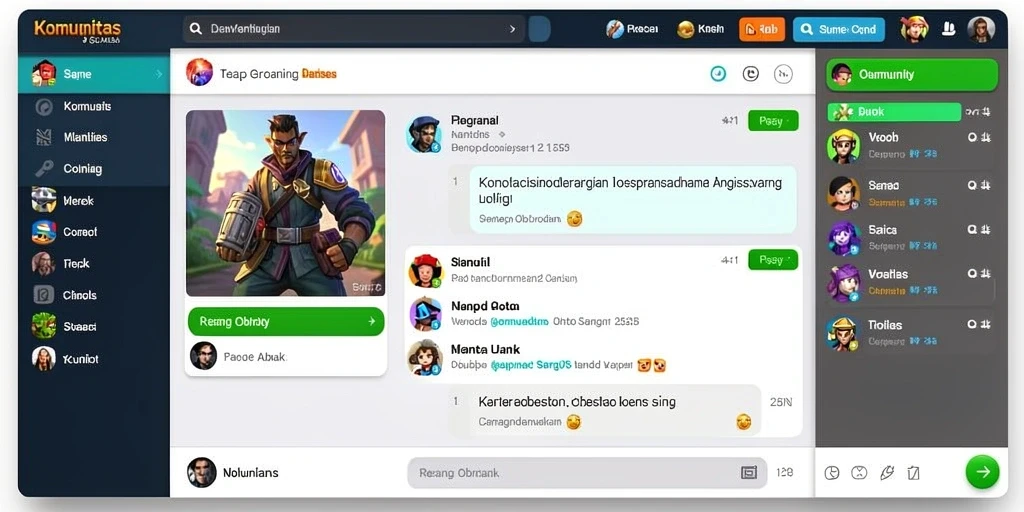 Tampilan antarmuka yang menarik dan user-friendly.
