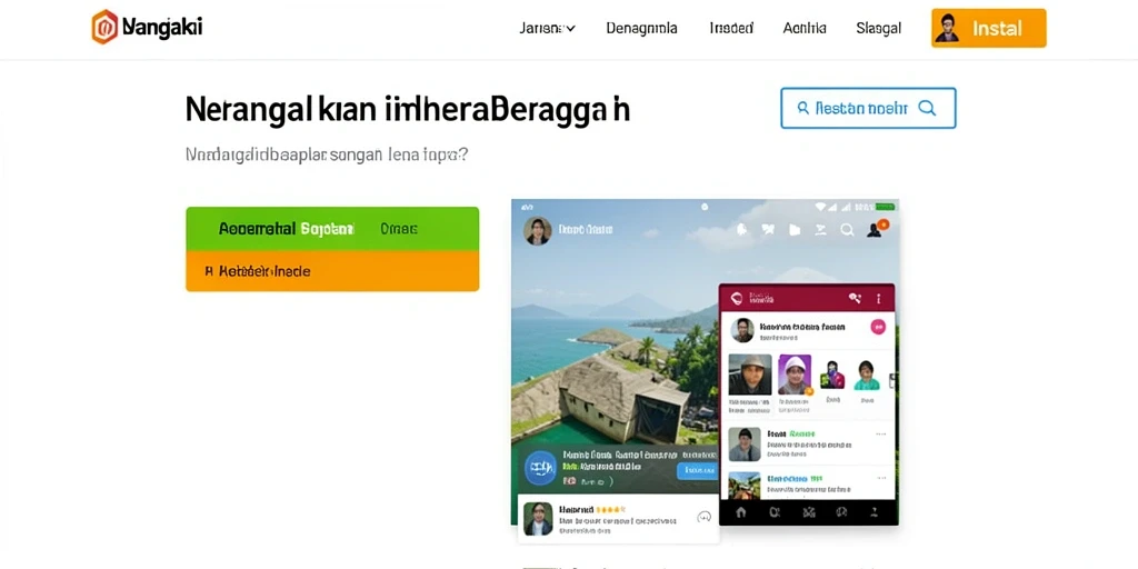 Ilustrasi menarik dari karakter utama dalam FLOKITOTO.