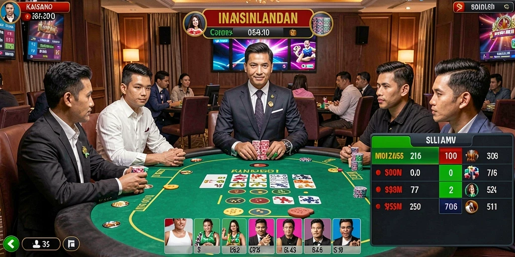 Tampilan antarmuka utama yang menarik dan mudah digunakan.