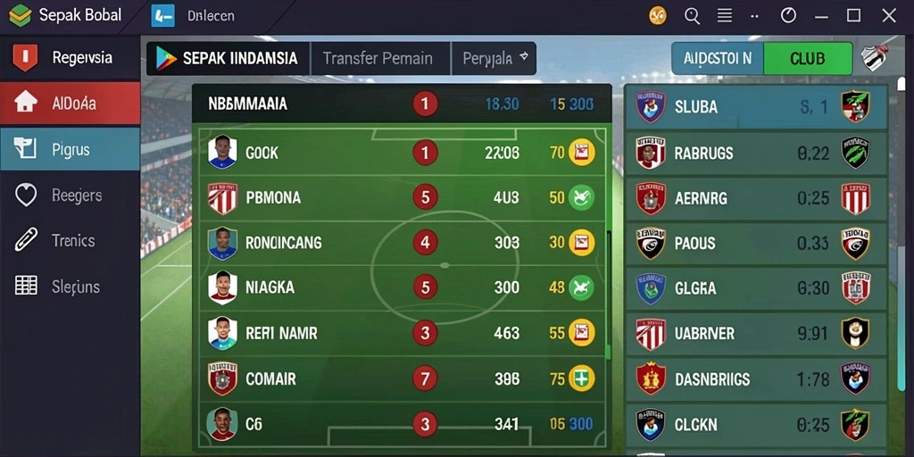 Tampilan karakter utama yang mengesankan.