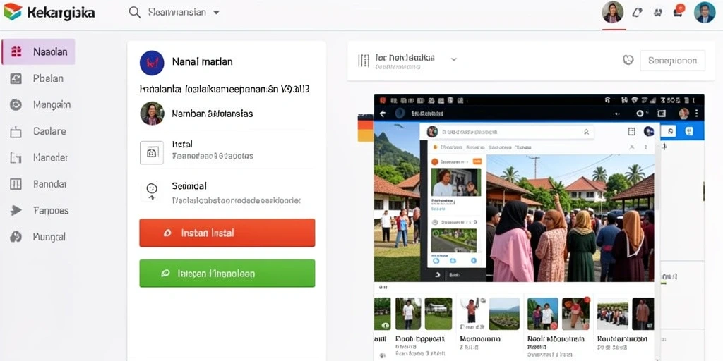 Tampilan antarmuka yang menarik dan user-friendly.