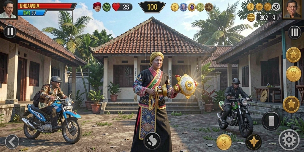 Tampilan antarmuka pengguna yang menarik dan intuitif.