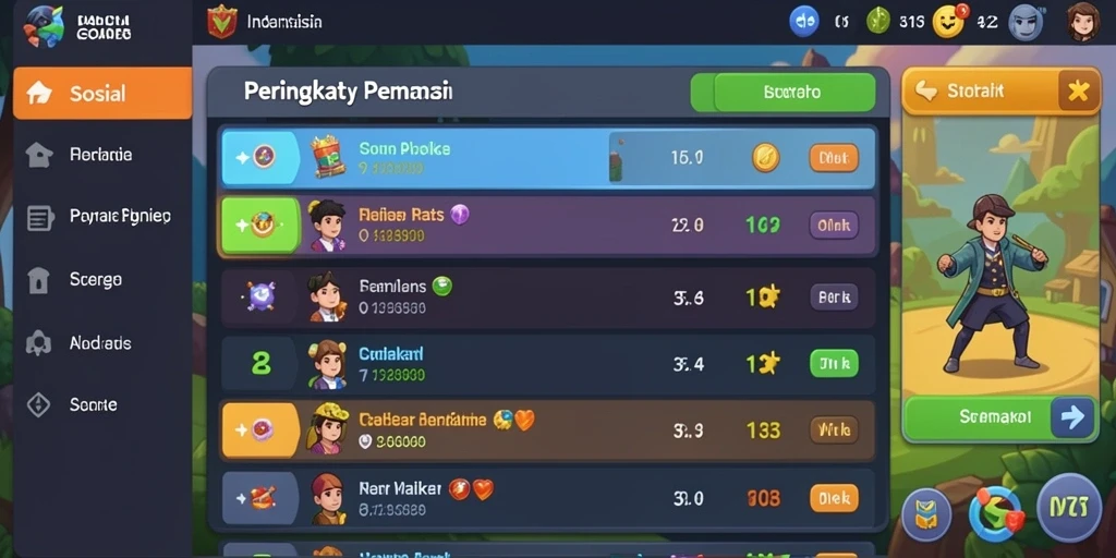 Tampilan antarmuka yang ramah pengguna.