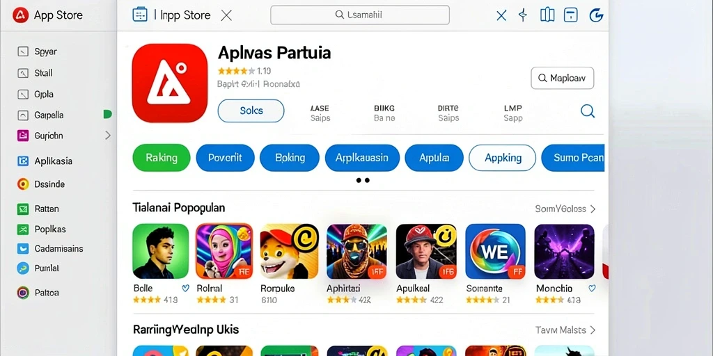 Tampilan antarmuka yang intuitif dan menarik.