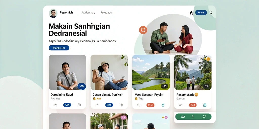 Tampilan antarmuka yang user-friendly dan menarik.