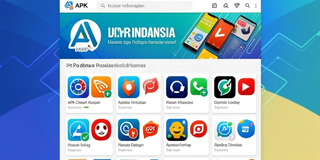 Tampilan home screen yang menarik.