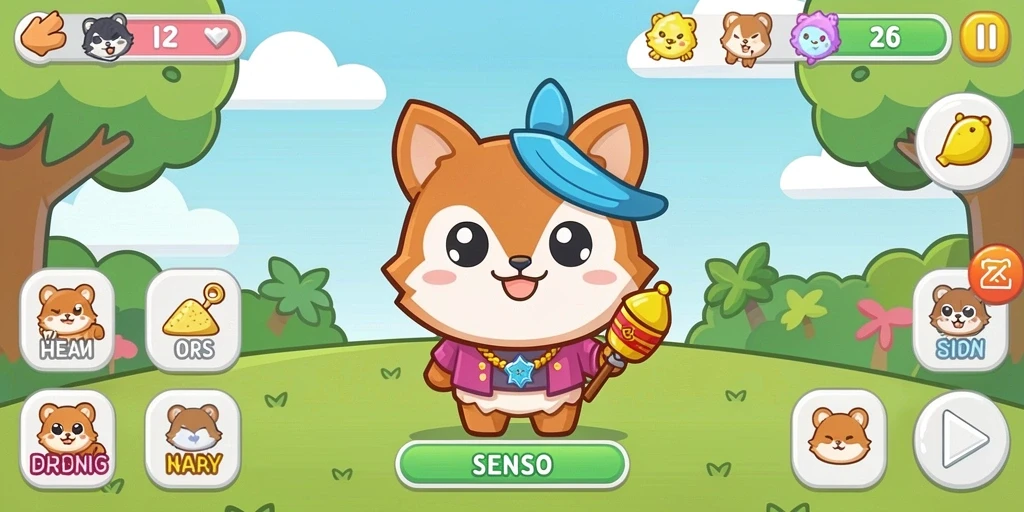 Screenshot menunjukkan variasi permainan slot yang menarik.