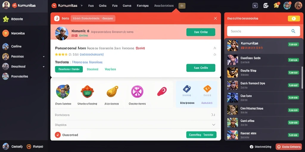 Screenshot menunjukkan antarmuka gameplay yang menarik.