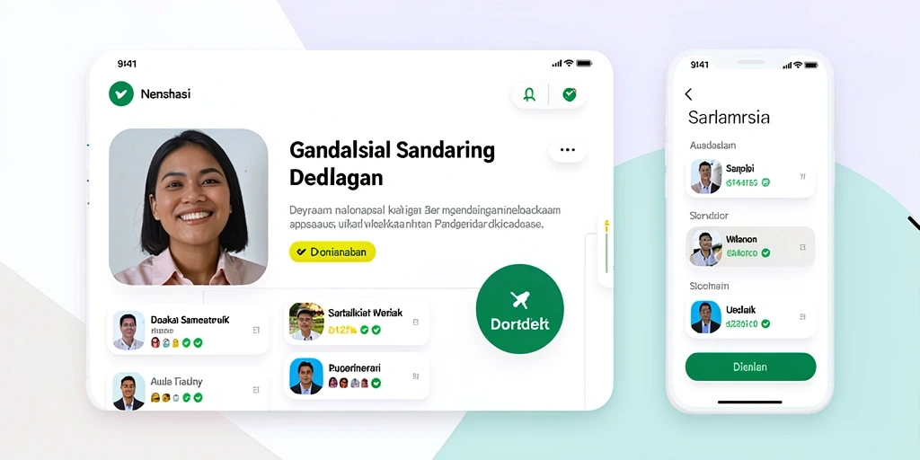 Tampilan antarmuka SAPITOTO yang menarik dan intuitif.