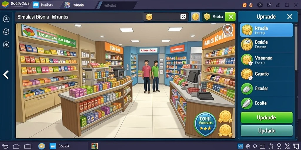 Tampilan antarmuka yang user-friendly dan intuitif.