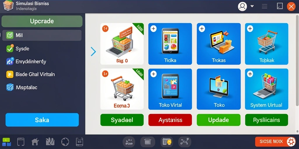 Screenshot menunjukkan antarmuka pengguna yang menarik.