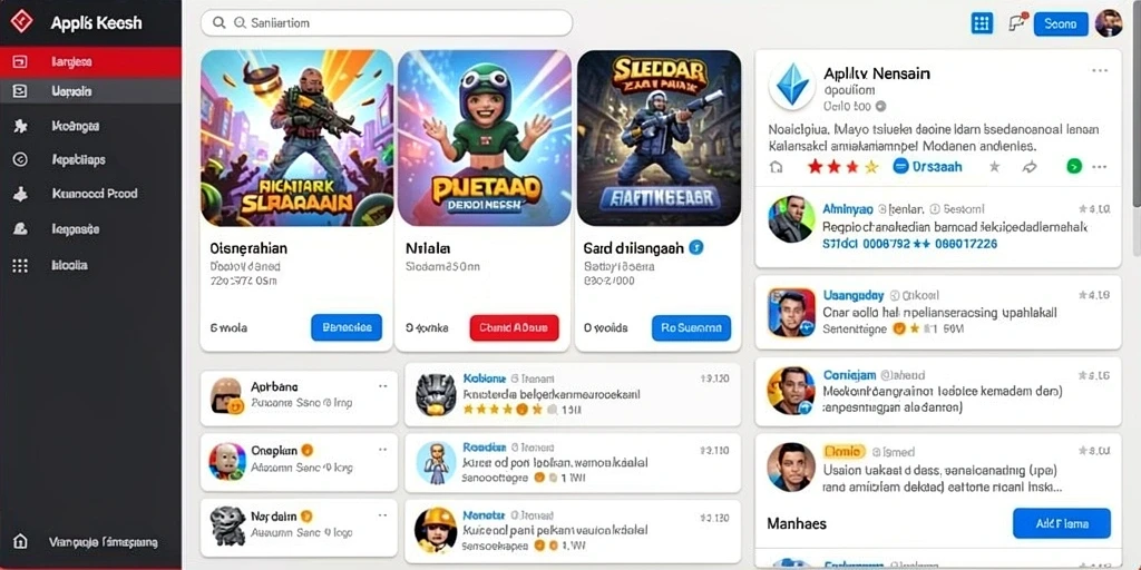 Screenshot menampilkan pemandangan indah dalam game.