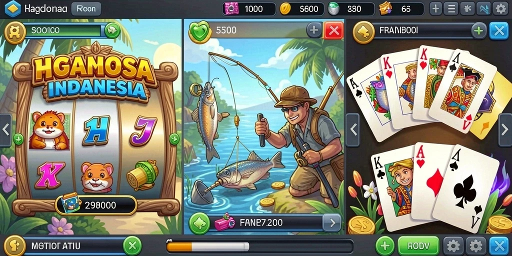 Gambar slot klasik dengan simbol menarik.